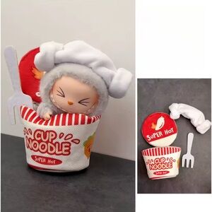 Cup Noodle Outfit for Labubu V1, V2, V3